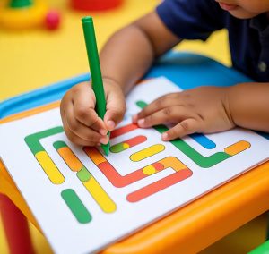 indian_preschool_image_of_bead_maze_pre_reading
