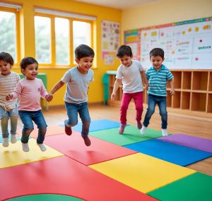 indian_preschool_image_of_jumping_on_shape