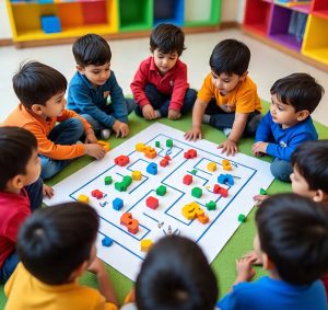 indian_preschool_image_of_maze_chase_problem