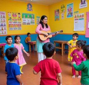 indian_preschool_image_of_music_and_movement