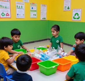 indian_preschool_image_of_recycling_sorting_game